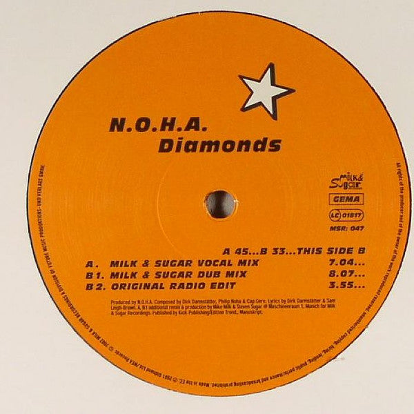 N.O.H.A. : Diamonds (12")