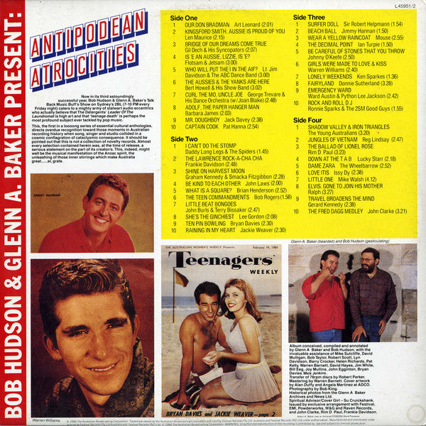 Various : Antipodean Atrocities (2xLP, Comp, Gat)