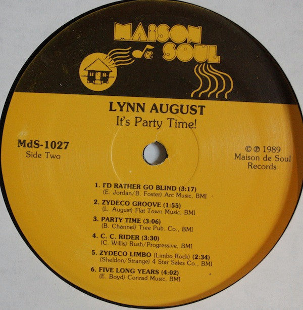 Lynn August : It's Party Time! (LP, Album)