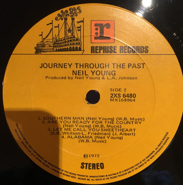 Neil Young : Journey Through The Past (2xLP, Comp, Gat)