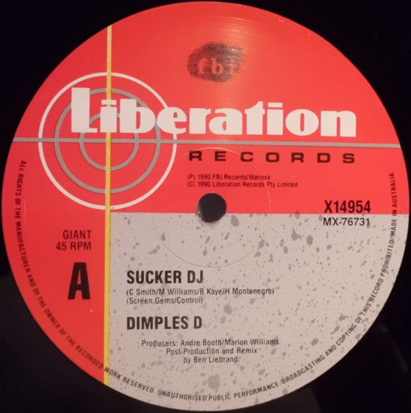 Dimples D : Sucker DJ (12")