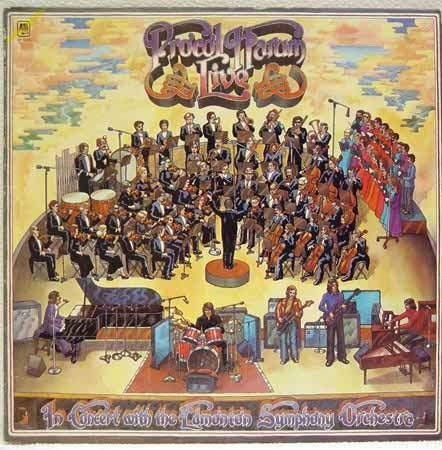Procol Harum In Concert With The Edmonton Symphony Orchestra : Live (LP, Album)