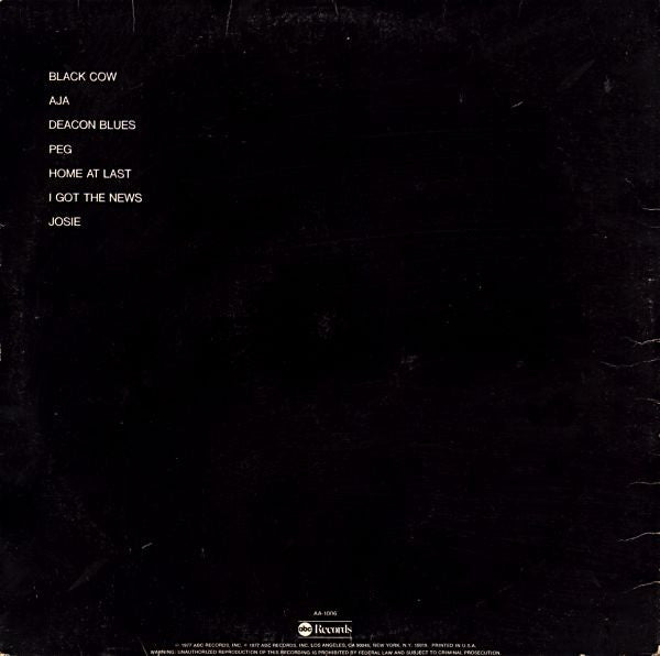 Steely Dan : Aja (LP, Album, San)