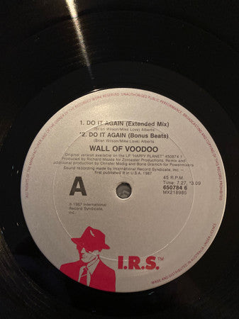 Wall Of Voodoo : Do It Again (12", Maxi)