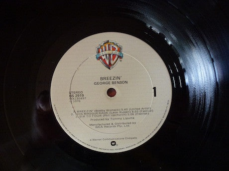 George Benson : Breezin' (LP, Album)