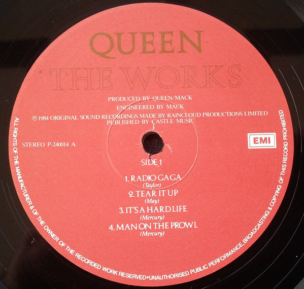 Queen : The Works (LP, Album)