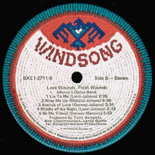 Johnny's Dance Band : Love Wounds, Flesh Wounds (LP, Album)