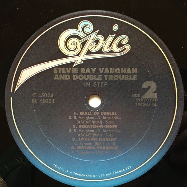 Stevie Ray Vaughan And Double Trouble* : In Step (LP, Album)