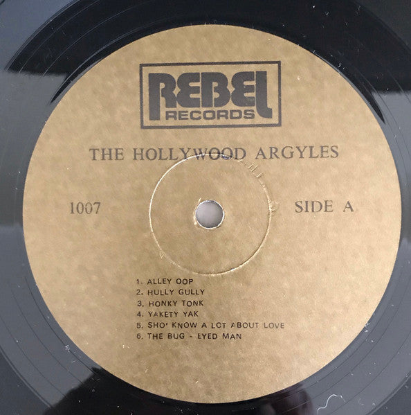 The Hollywood Argyles* Featuring Gary Paxton : The Hollywood Argyles (LP, Album, RE)