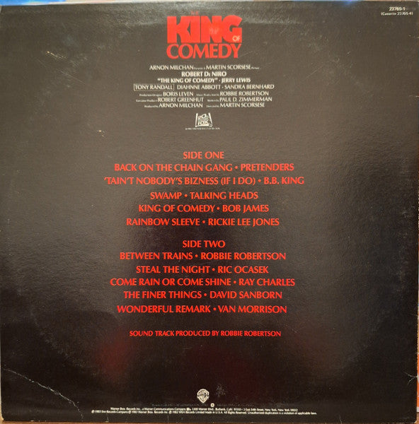 Various : The King Of Comedy O.S.T (LP, Album)