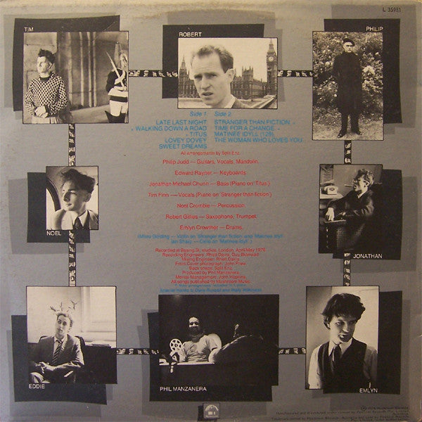 Split Enz : Second Thoughts (LP, Album)