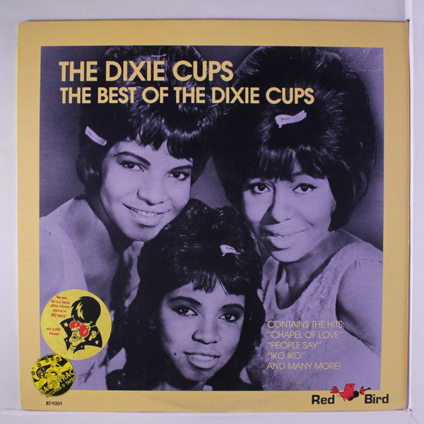 The Dixie Cups : The Best Of The Dixie Cups (LP, Comp, Red)
