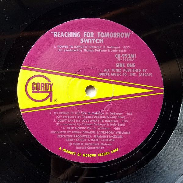 Switch (6) : Reaching For Tomorrow (LP, Album)