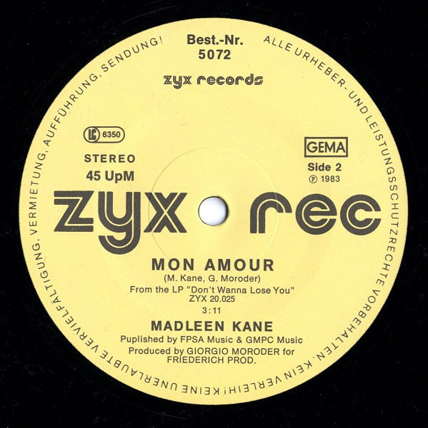 Madleen Kane : You Can (12", Single)