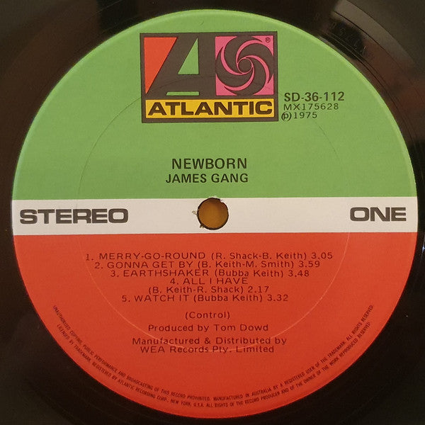 James Gang : Newborn (LP, Album)