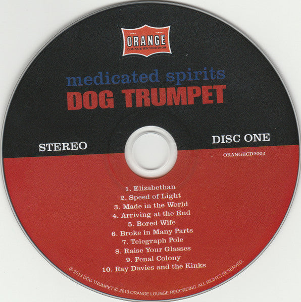 Dog Trumpet : Medicated Spirits (2xCD, Album)