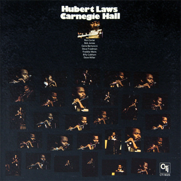 Hubert Laws : Carnegie Hall (LP, Album, Gat)