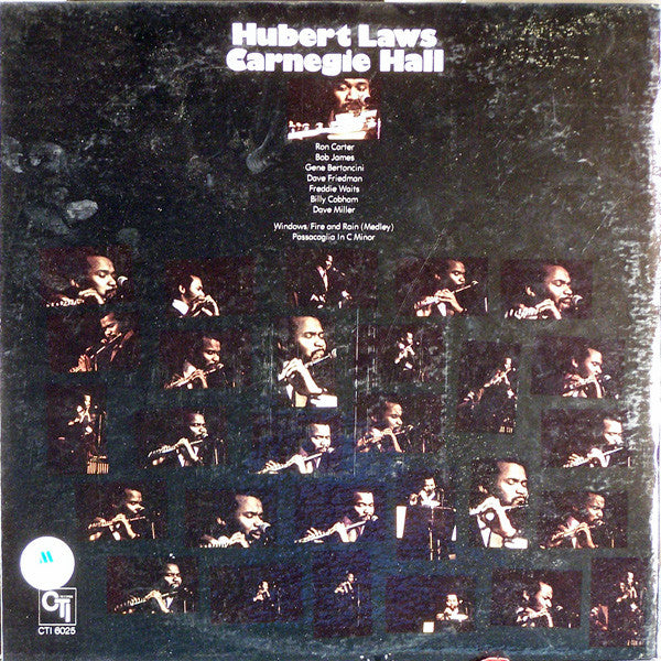 Hubert Laws : Carnegie Hall (LP, Album, Gat)