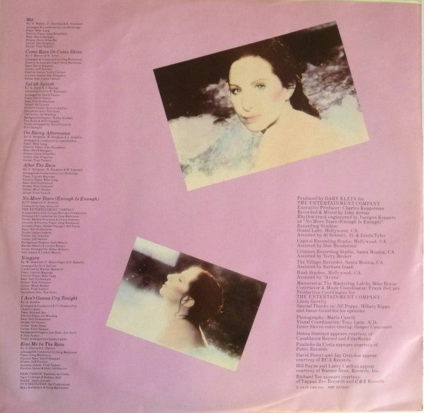Barbra Streisand : Wet (LP, Album)