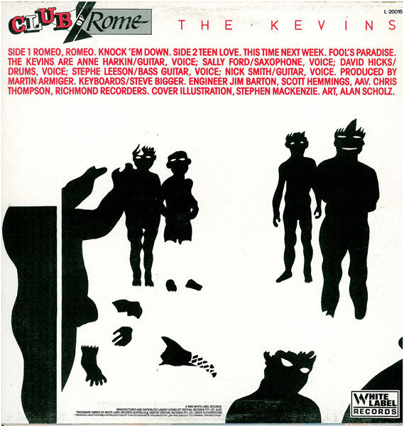 The Kevins (2) : Club Of Rome (LP, MiniAlbum)