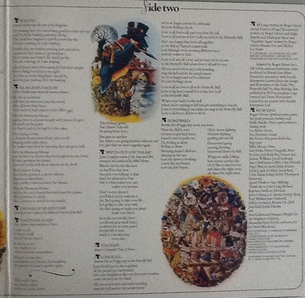 Roger Glover And Guests : The Butterfly Ball And The Grasshopper's Feast (LP, Album, RE, Gat)