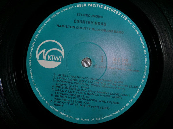 Hamilton County Bluegrass Band : Country Road (LP)