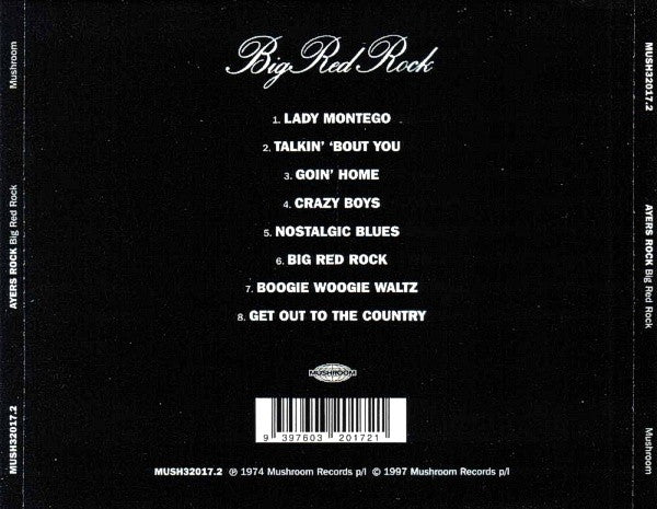 Ayers Rock (2) : Big Red Rock (CD, Album, RE)