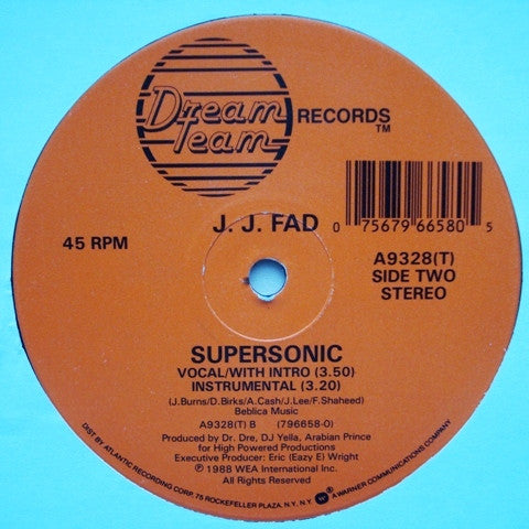 J.J. Fad : Supersonic (12")