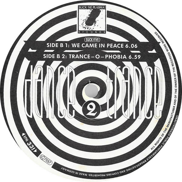 Dance 2 Trance : Let's Get Rollin' (12")