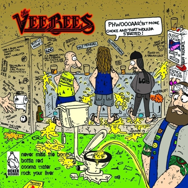 The VeeBees / Meatbeaters (2) : Untitled (7", EP, Cle)