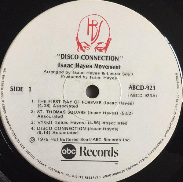 Isaac Hayes Movement : Disco Connection (LP, Album)