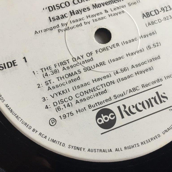Isaac Hayes Movement : Disco Connection (LP, Album)