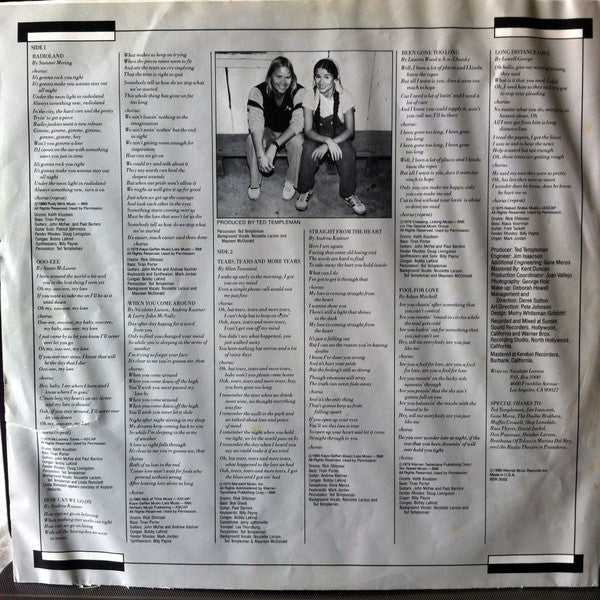 Nicolette Larson : Radioland (LP, Album)