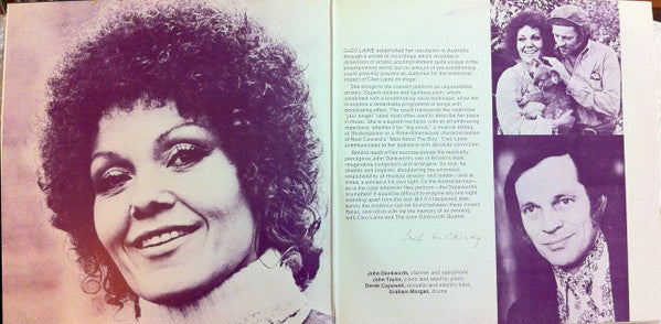 Cleo Laine, The John Dankworth Quartet : An Evening With Cleo Laine & The John Dankworth Quartet (2xLP, Album, Gat)