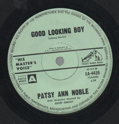 Patsy Ann Noble : Good Looking Boy (7", Single)
