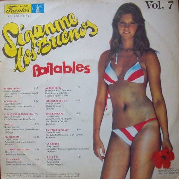 Various : Síganme Los Buenos Bailables Vol. 7 (LP, Comp)