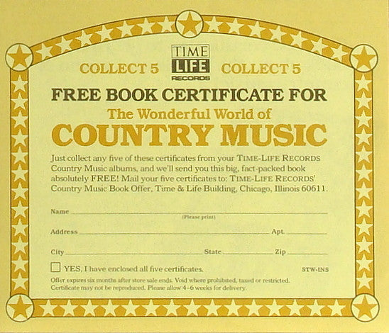 Ronnie Milsap : Country Music (LP, Comp, Bar)