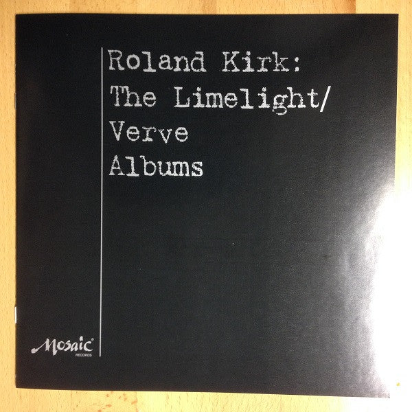 Roland Kirk : The Limelight / Verve Albums (LP, Album, RE, RM + LP, Album, RE, RM + LP, Album,)