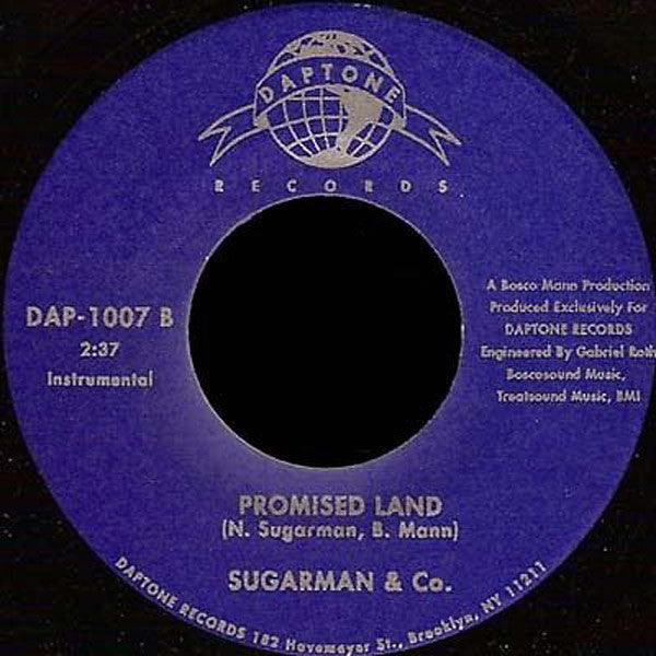 Naomi Davis / Sugarman 3 : Promised Land (7", Single)