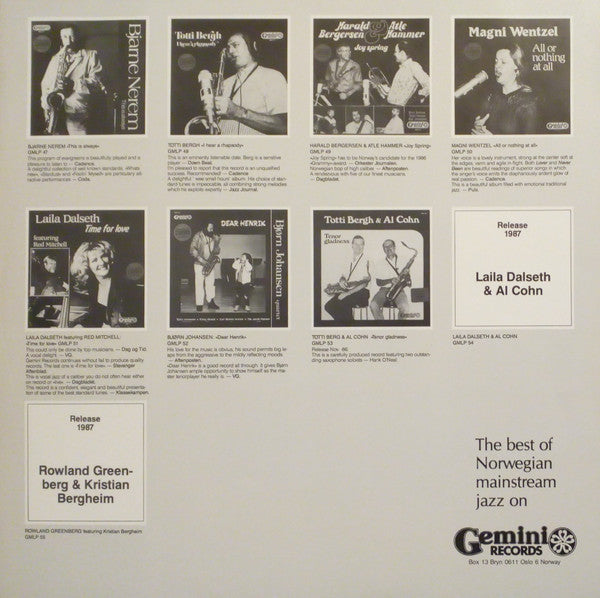 Totti Bergh : I Hear A Rhapsody (LP, Album)