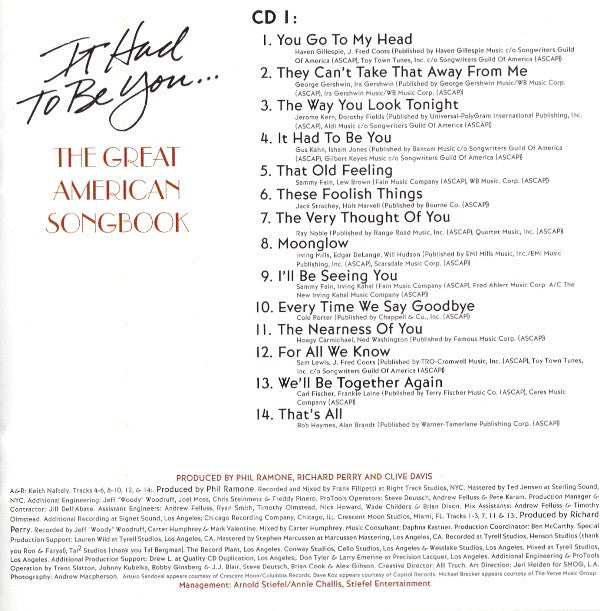 Rod Stewart : The Great American Songbook Collection (3xCD, Comp)