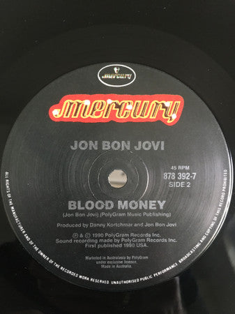 Jon Bon Jovi : Miracle (7")