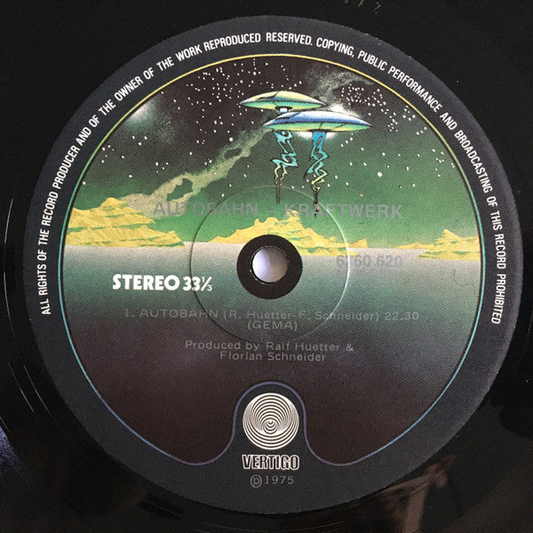Kraftwerk : Autobahn (LP, Album)