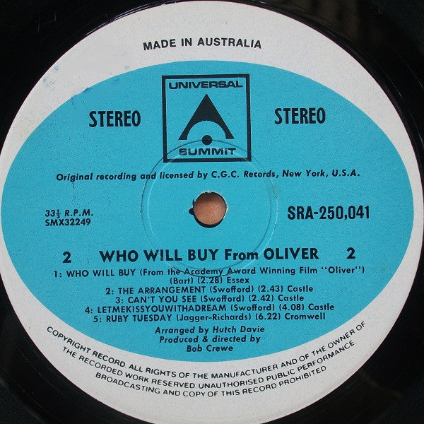 Oliver (6) : Who Will Buy From Oliver (LP, Comp)