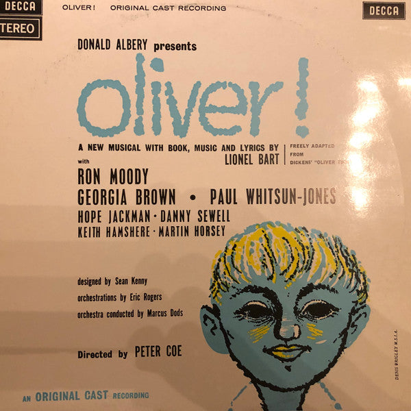 Lionel Bart - "Oliver!" Original London Cast : Oliver! (LP)