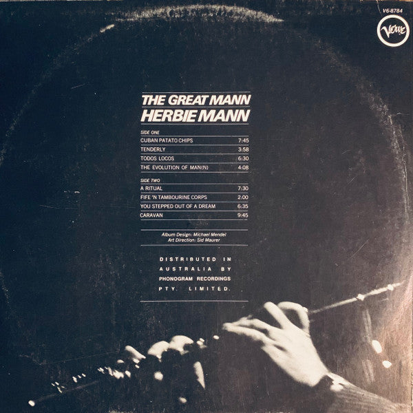 Herbie Mann : The Great Mann (LP, Comp)