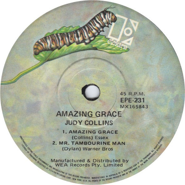 Judy Collins : Amazing Grace (7", EP)