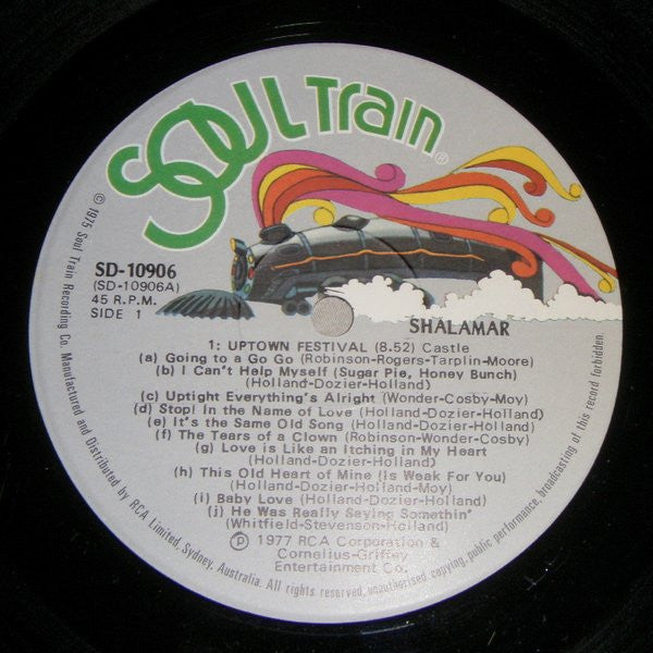Shalamar : Uptown Festival (12", Single)