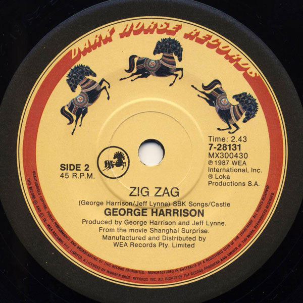George Harrison : When We Was Fab (7", Single)