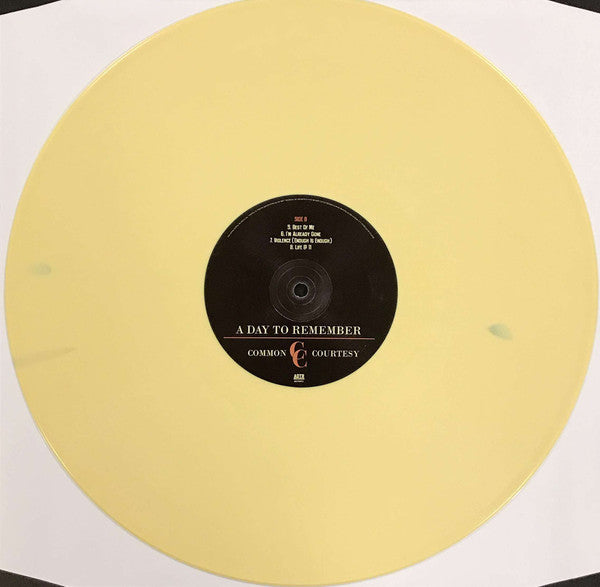 A Day To Remember : Common Courtesy (2xLP, Album, Ltd, Cre)